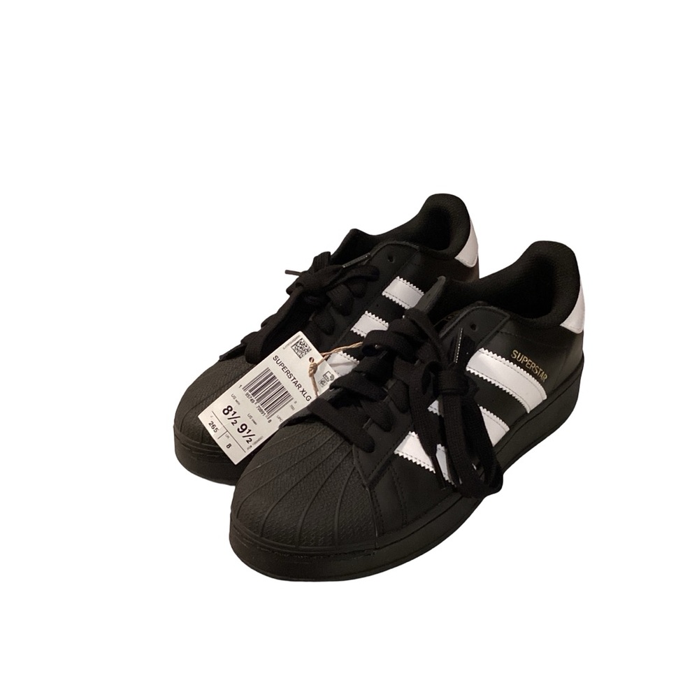 Adidas Superstar XLG Black White Women’s Size 9.5 – Like New